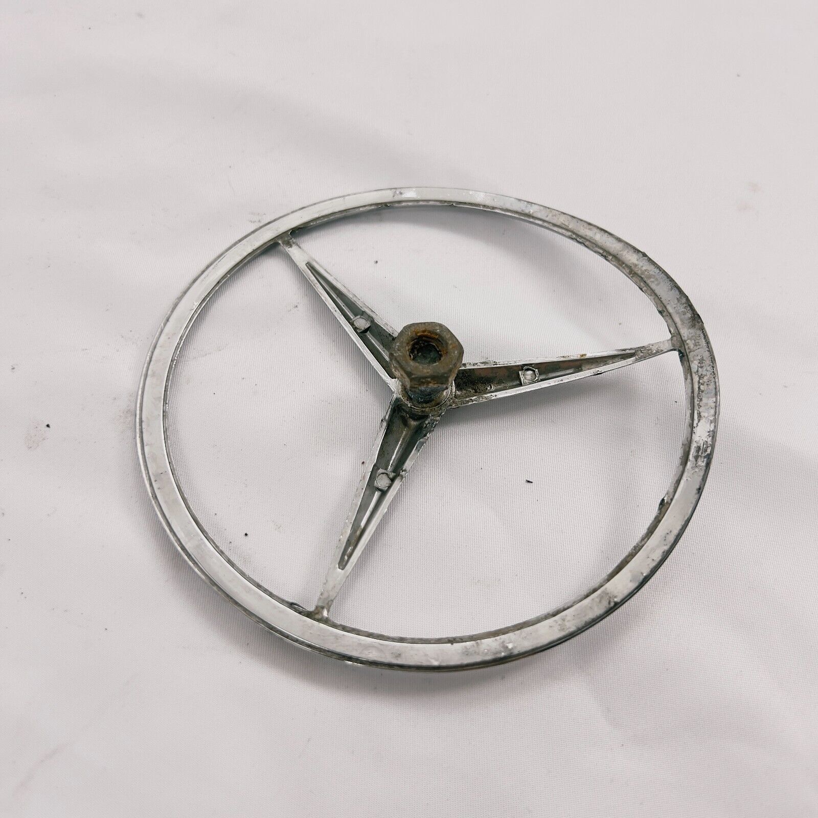 Mercedes-Benz W116 Stern Emblem Heckklappe an Heckdeckel Chrom A1167580058