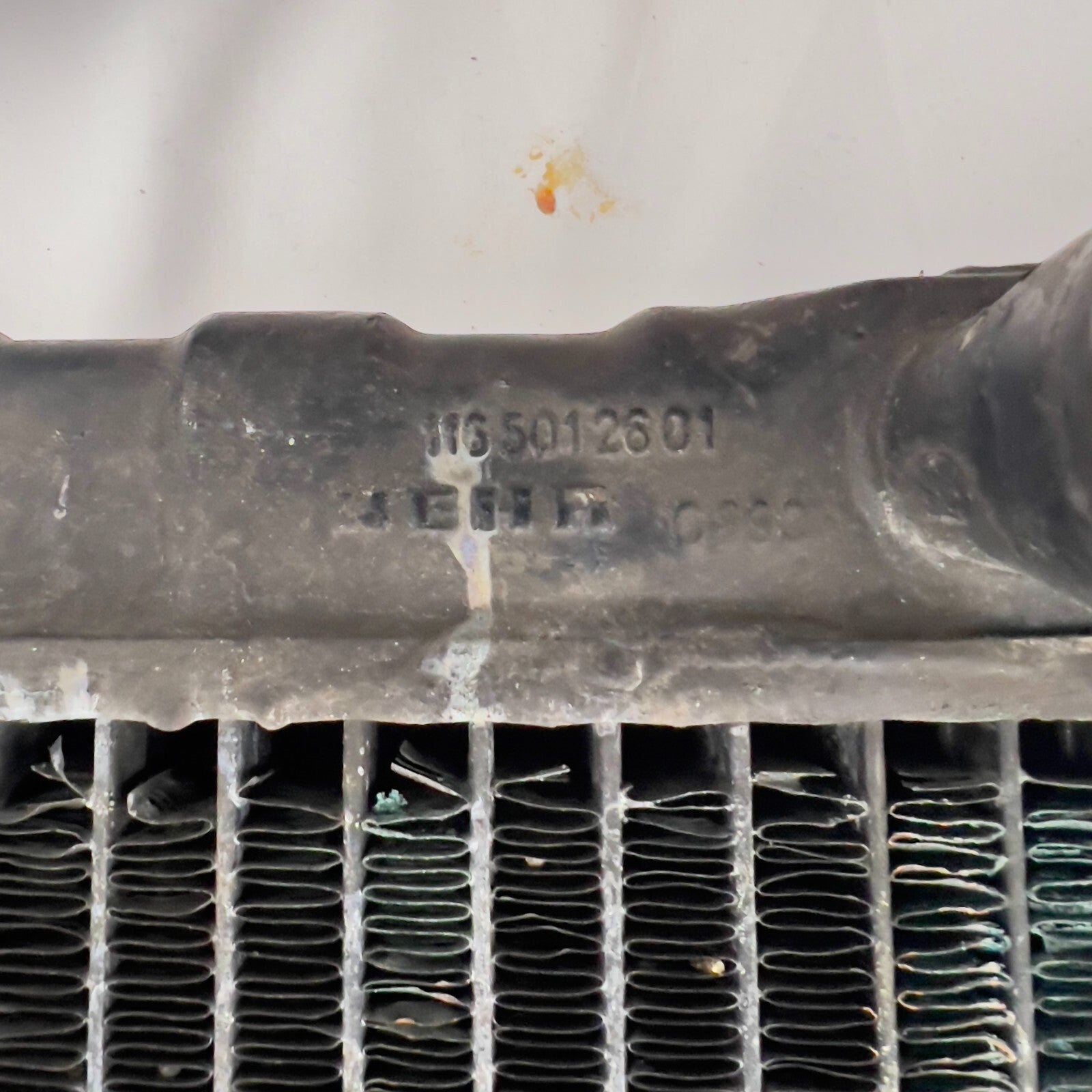 Mercedes Kühler Wasserkühler Behr c390 A1165012601 W116 450SEL 6.9 – Bild 7