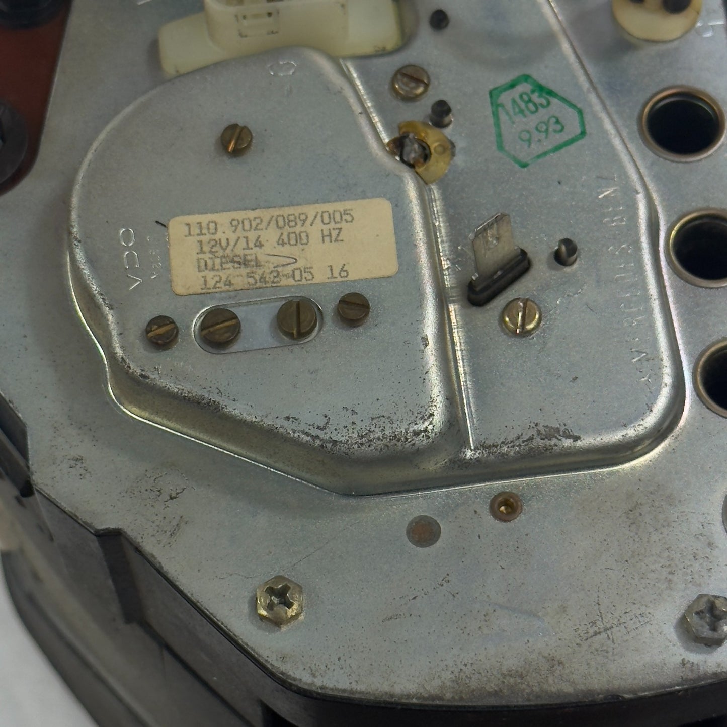 Mercedes W124 200D 200TD Tacho Kombiinstrument 180kmh Diesel A12454207667