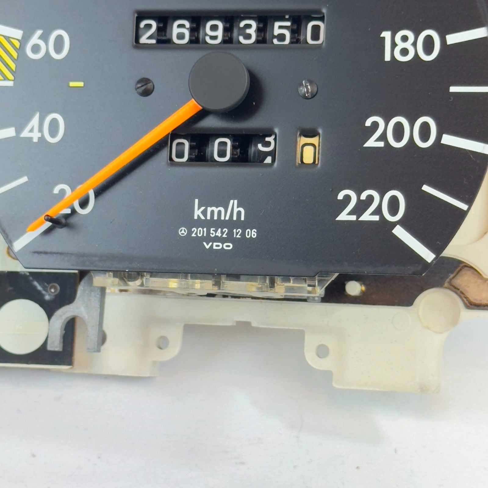 Mercedes W201 Tacho Tachometer Benzin 190 E 2.0 220kmh 5 Gang 20154212063