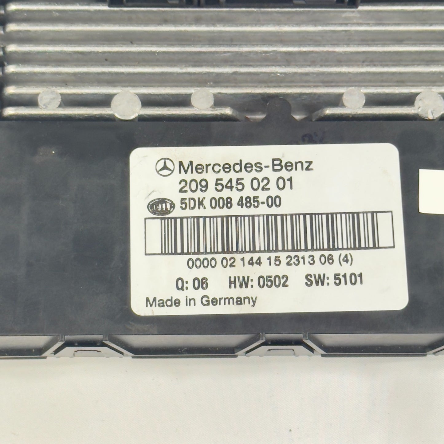 Mercedes W209 Sicherungskasten Sicherung Relais CLK a20954502016