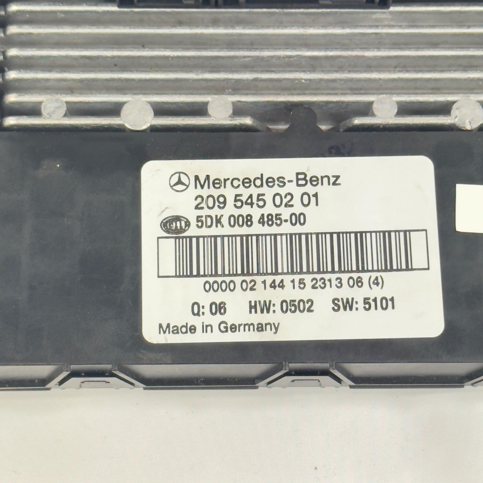 Mercedes W209 Sicherungskasten Sicherung Relais CLK a20954502016