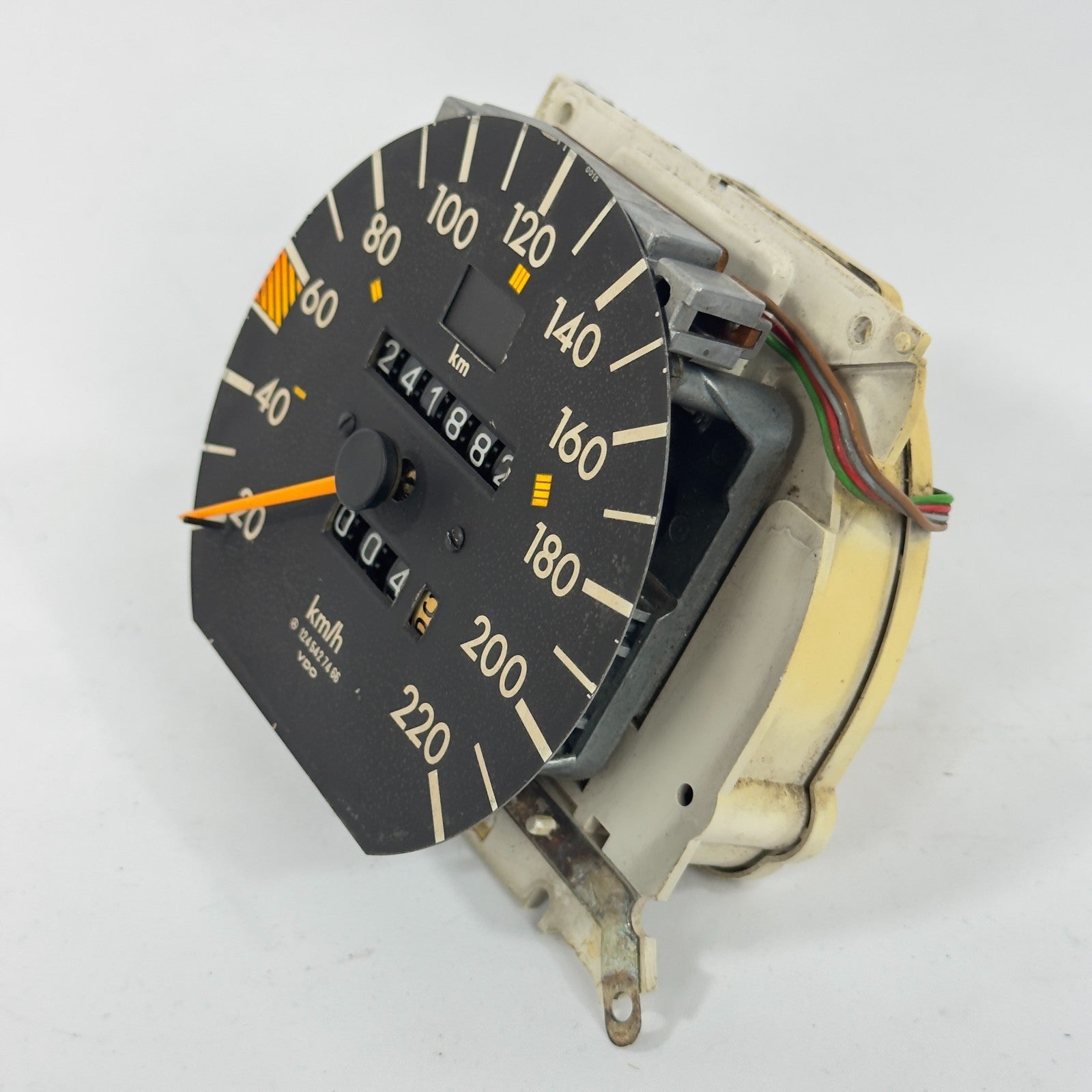Mercedes Tacho W124 300D 250DT 220kmh ABS ASD Diesel Tachometer A12454274661