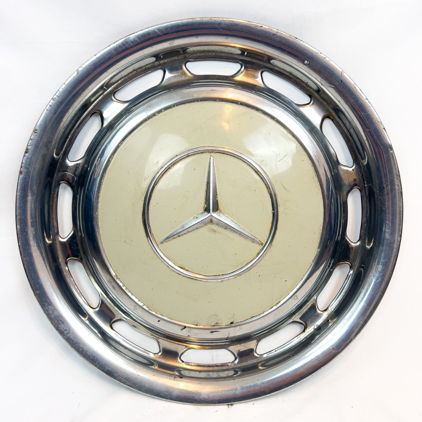 Mercedes Benz 14 Zoll Raddeckel Radkappe Zierblende Chrom Classic A1154010324 – Bild 4