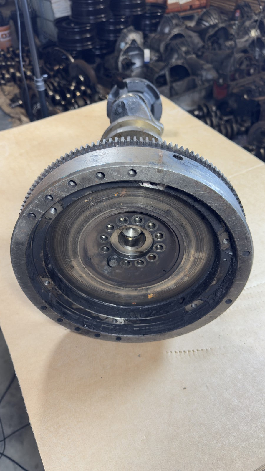 Mercedes OM616 OM615 Kurbelwelle mit Schwungrad 240D – Bild 10