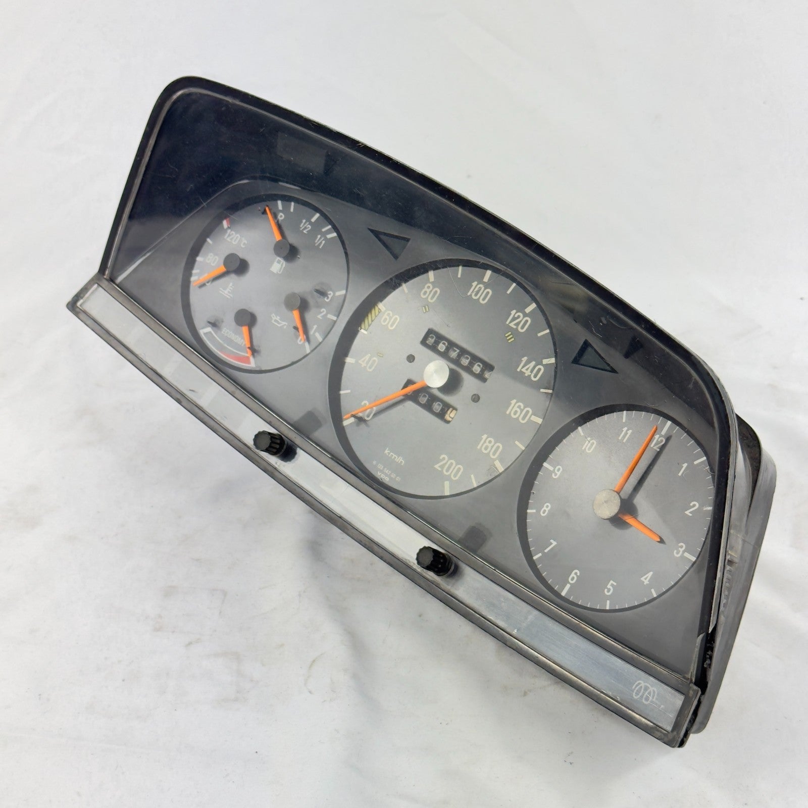 Mercedes W123 Tacho Kombiinstrument Uhr 200kmh VDO 1235425001 S123 T1231