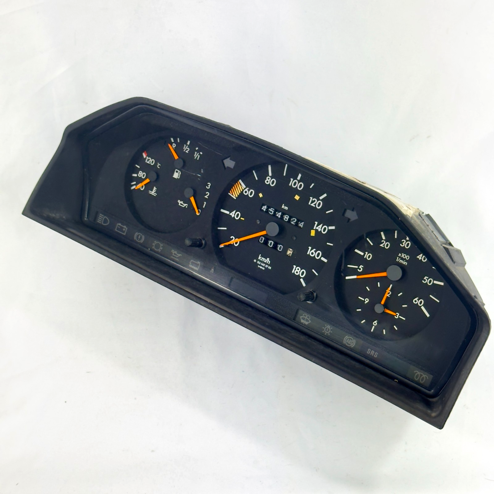 Mercedes W124 200D 200TD Tacho Kombiinstrument 180kmh Diesel A12454207662