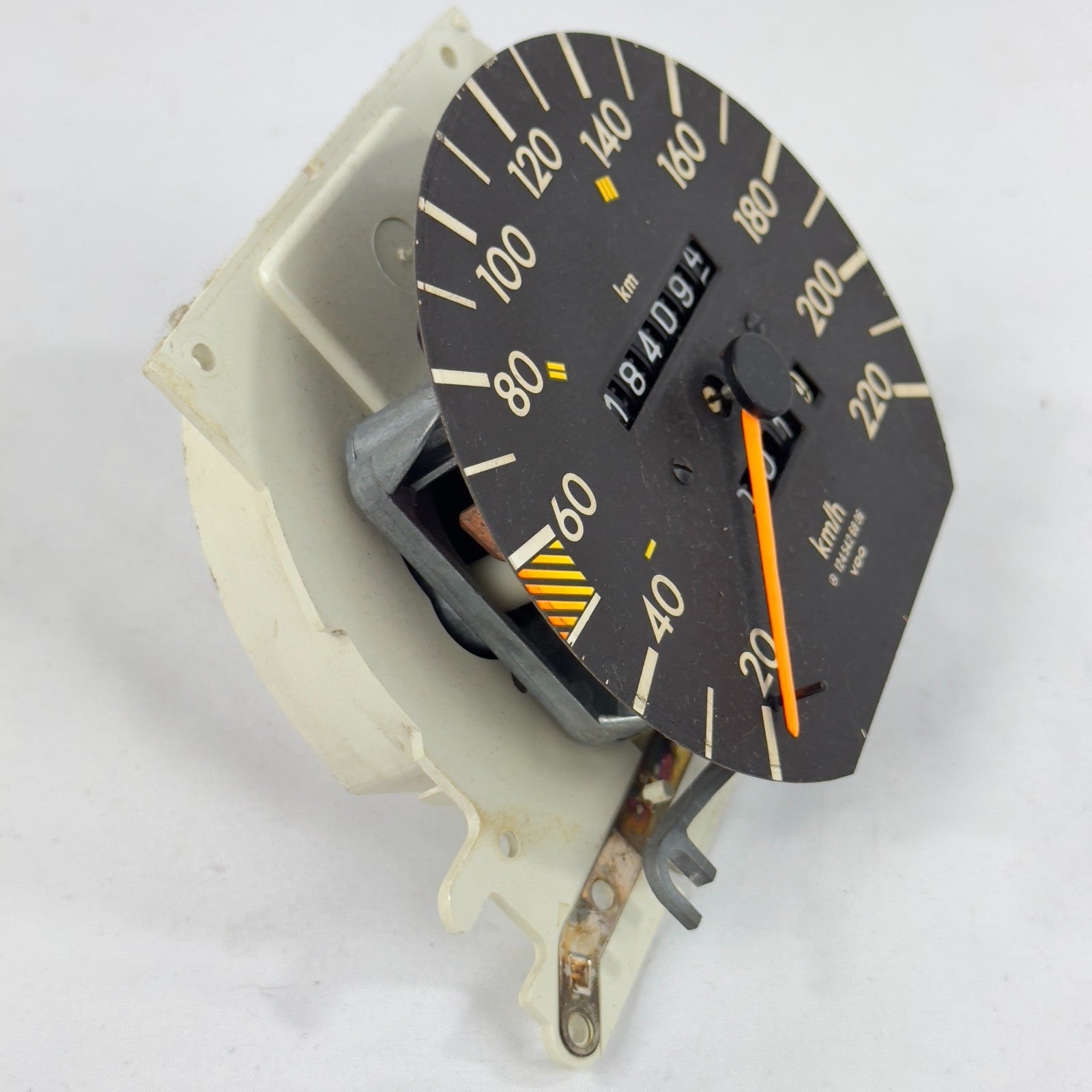 Mercedes W124 Tacho Tachometer 300D 250TD Turbo 4 Gang VDO 220kmh 1245426806 – Bild 3