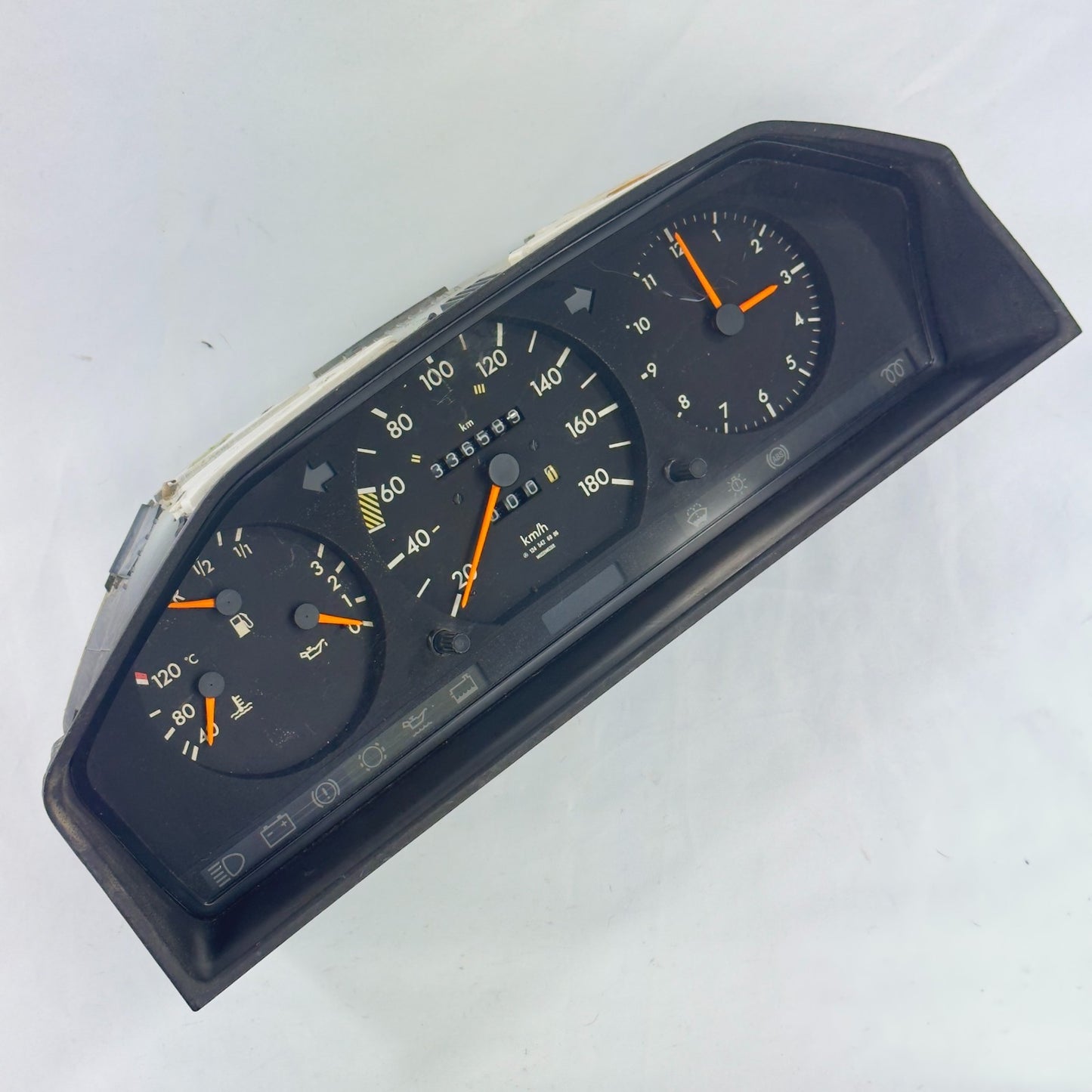 Mercedes W124 Tacho Kombiinstrument E200D 4 Gang 180kmh Diesel A12454260063