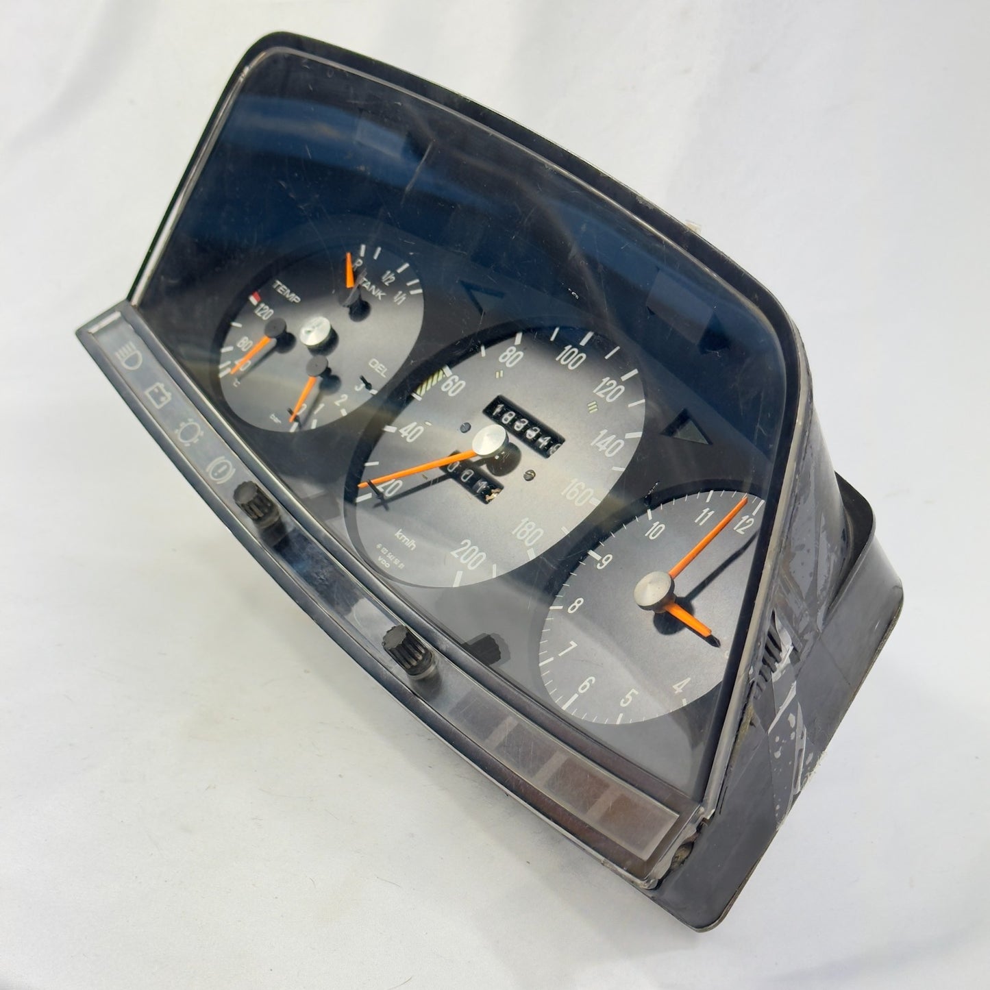 Mercedes W123 Tacho Kombiinstrument Uhr 200kmh VDO 1235425001 S123 T1232