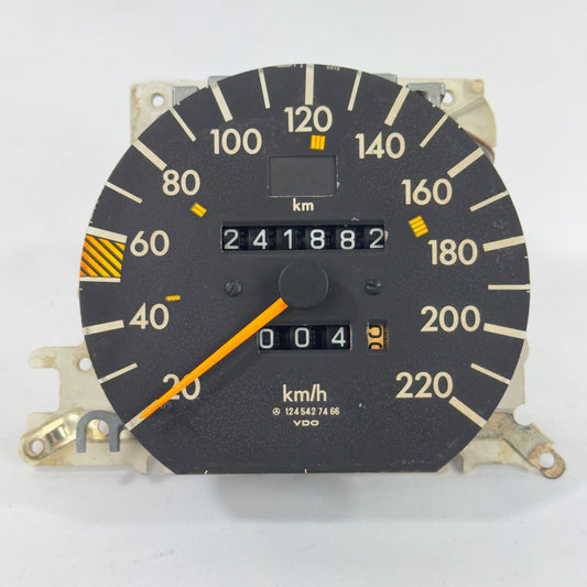 Mercedes Tacho W124 300D 250DT 220kmh ABS ASD Diesel Tachometer A12454274660