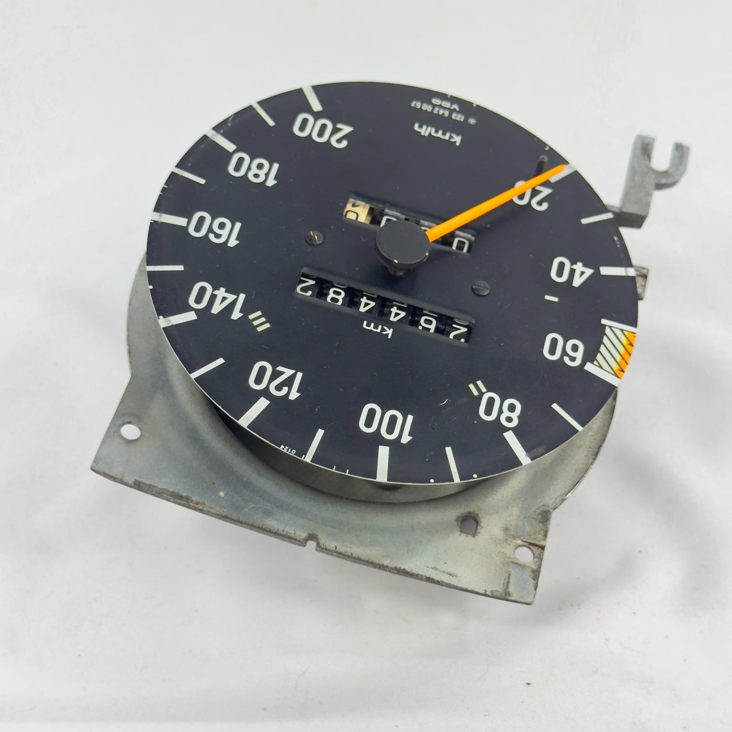 Mercedes W123 Tacho Tachometer Kombiinstrument 4 Gang VDO 200kmh 12354200573