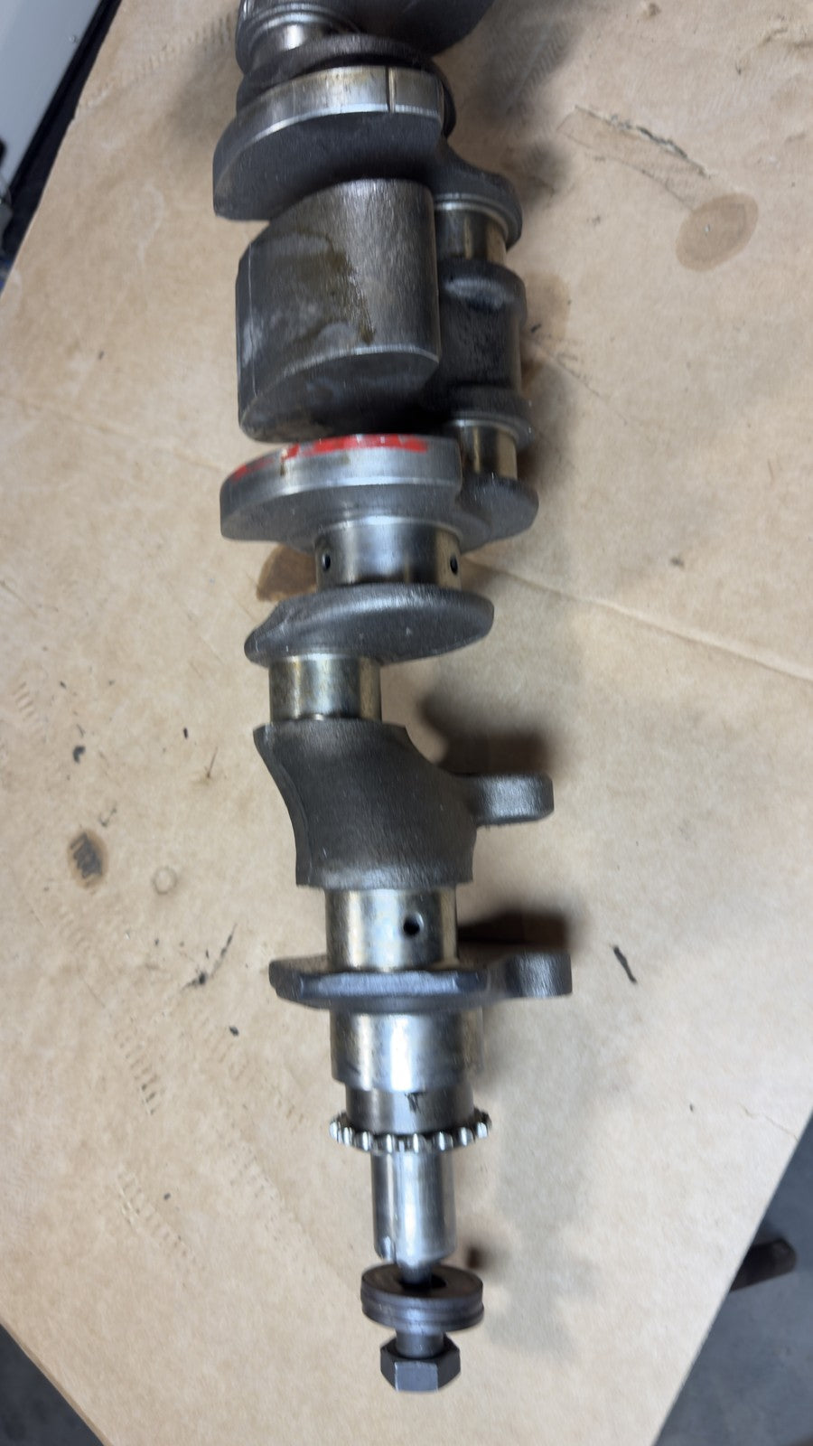 Mercedes M123 Kurbelwelle + Schwungrad 250 250 T W123 – Bild 5