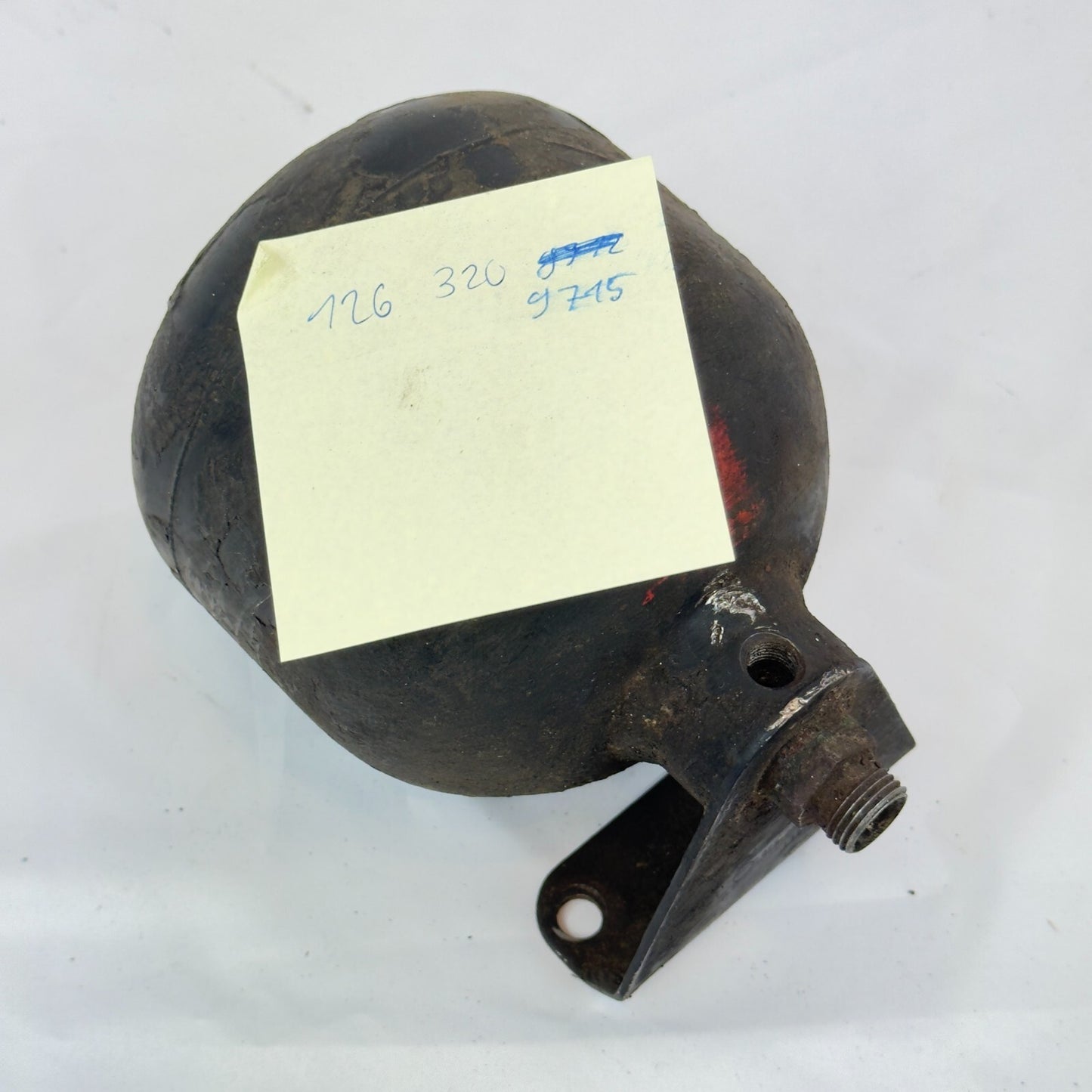 Druckspeicher Bullenei Federung Druck A1263200715 Original Mercedes W126 W116 – Bild 4