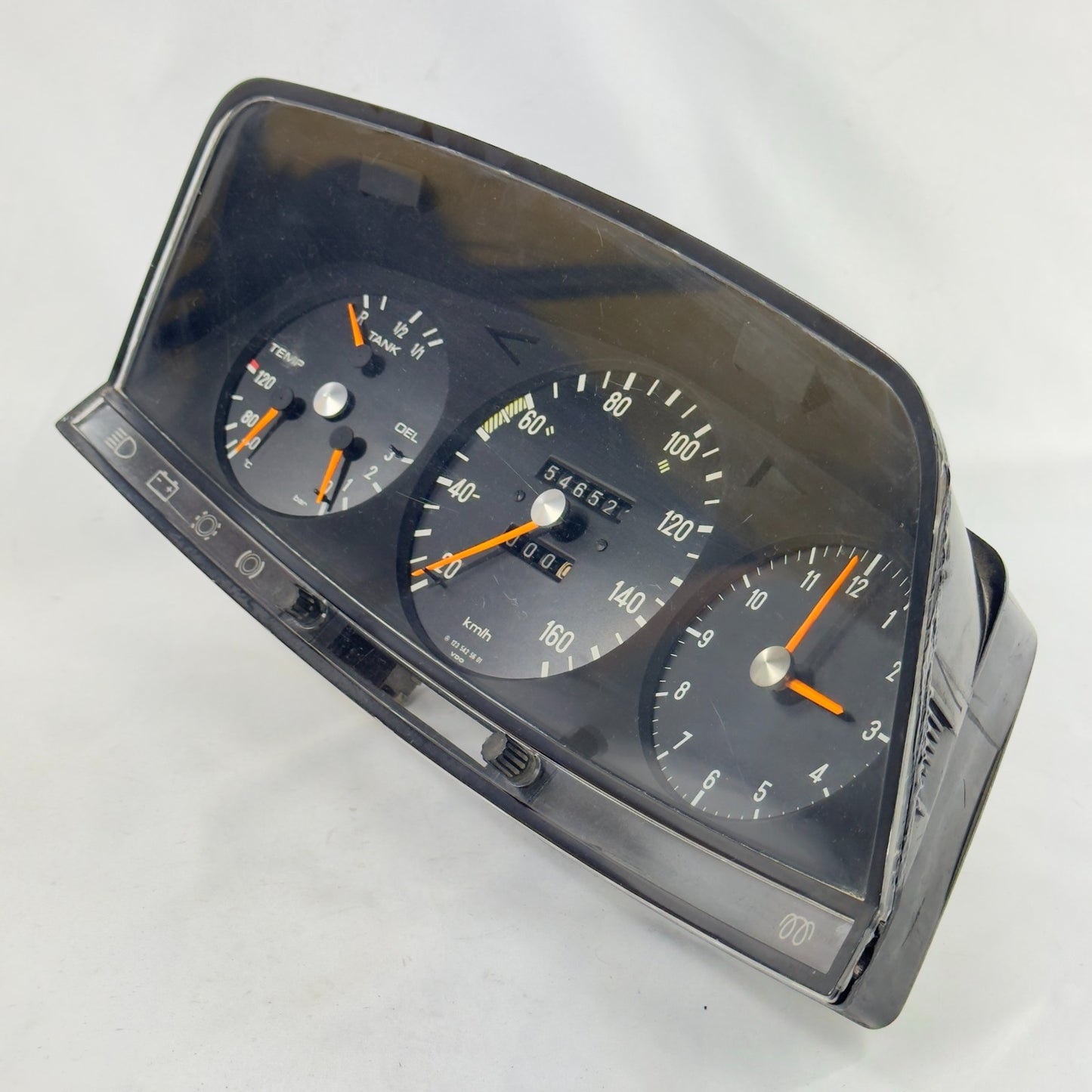 Mercedes W123 S123 T123 Tacho Kombiinstrument Uhr 160kmh VDO A12354256012