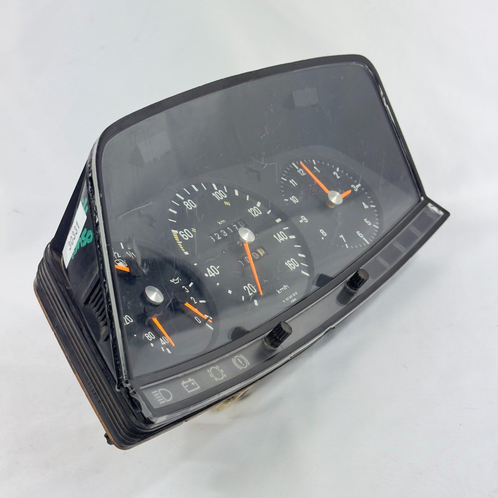 Mercedes W123 S123 T123 Tacho Kombiinstrument Uhr 160kmh VDO A12354256013