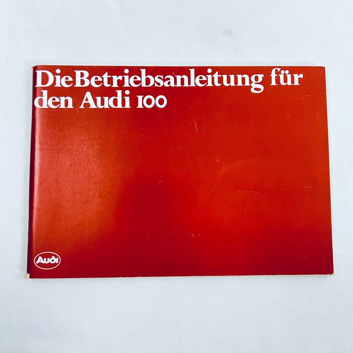 Audi 100 CKlasse 1968 bis 1994 Betriebsanleitung Deutsch 1.81 – Bild 1
