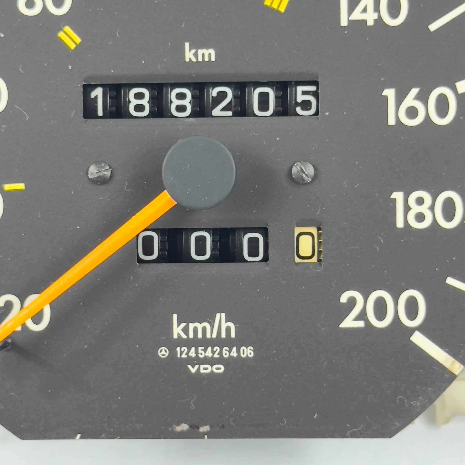 Mercedes W124 Tacho Tachometer 250D E250D 300TD Diesel 200kmh 1245426406 – Bild 4