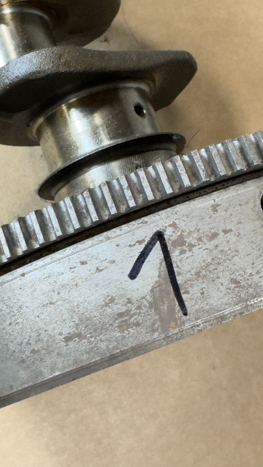 Mercedes OM616 OM615 Kurbelwelle mit Schwungrad 240D – Bild 11