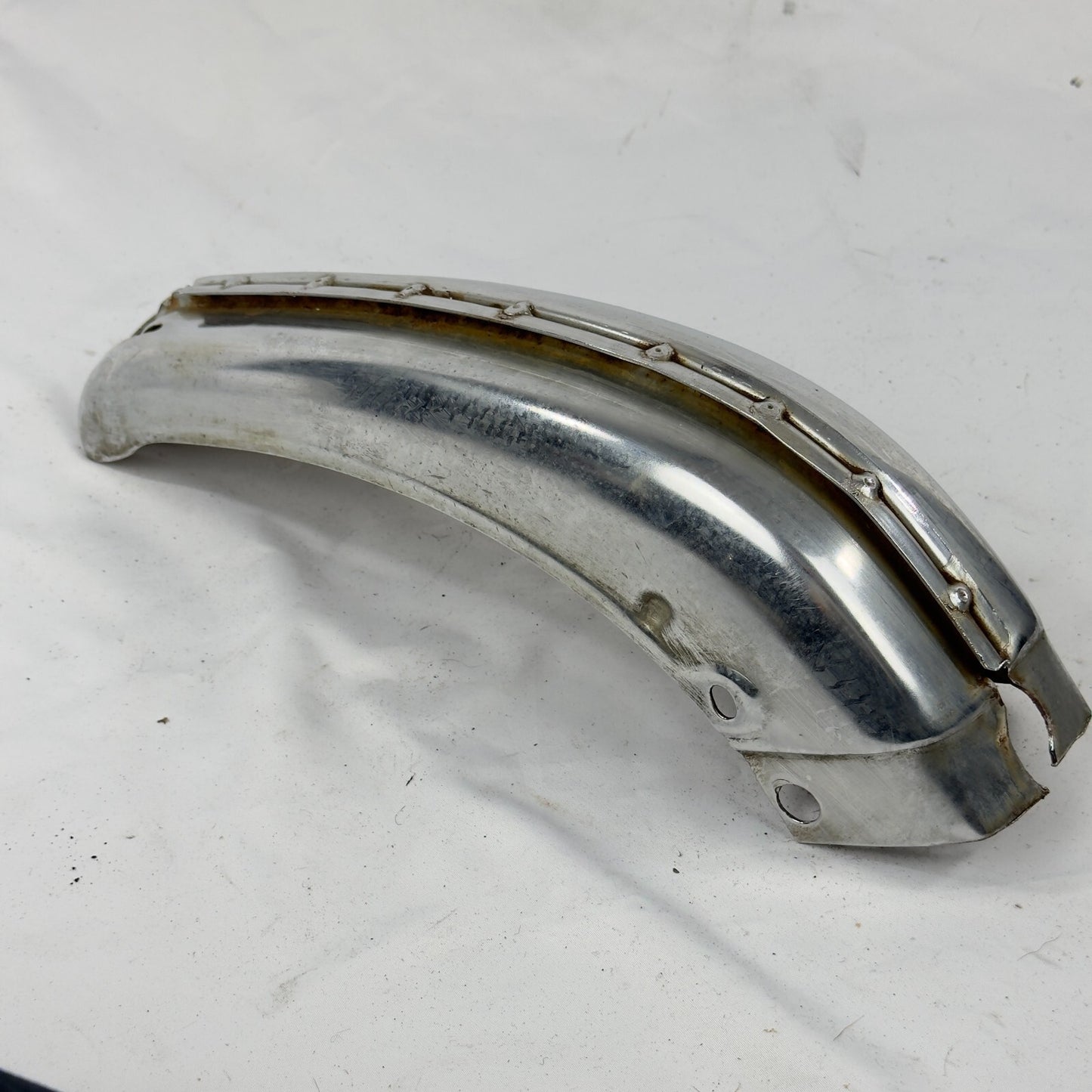 Stossfaenger Stossstange Rechts Vorne Chrom A1168800670 MercedesBenz W116 – Bild 2