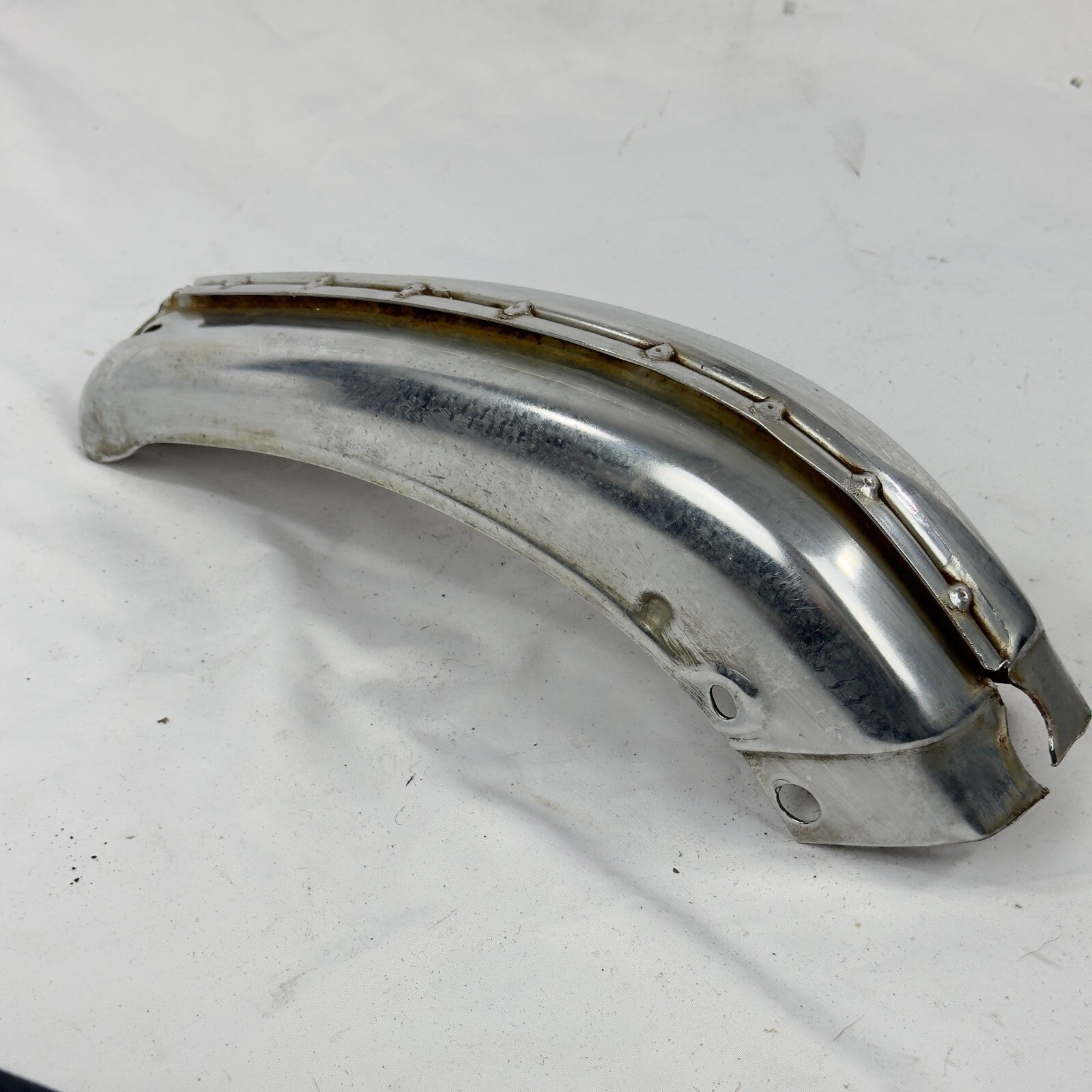 Stossfaenger Stossstange Rechts Vorne Chrom A1168800670 MercedesBenz W116 – Bild 2