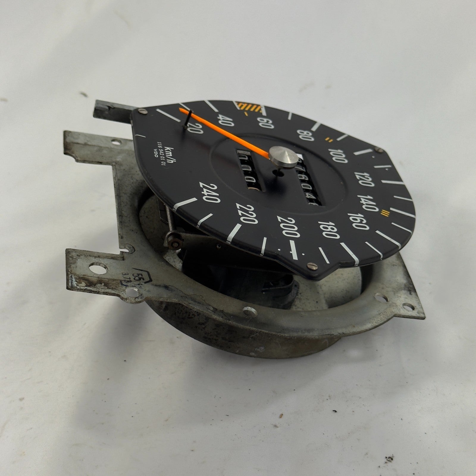 Mercedes W116 Tacho Tachometer Kombiinstrument 4 Gang R107 240kmh 11654201013