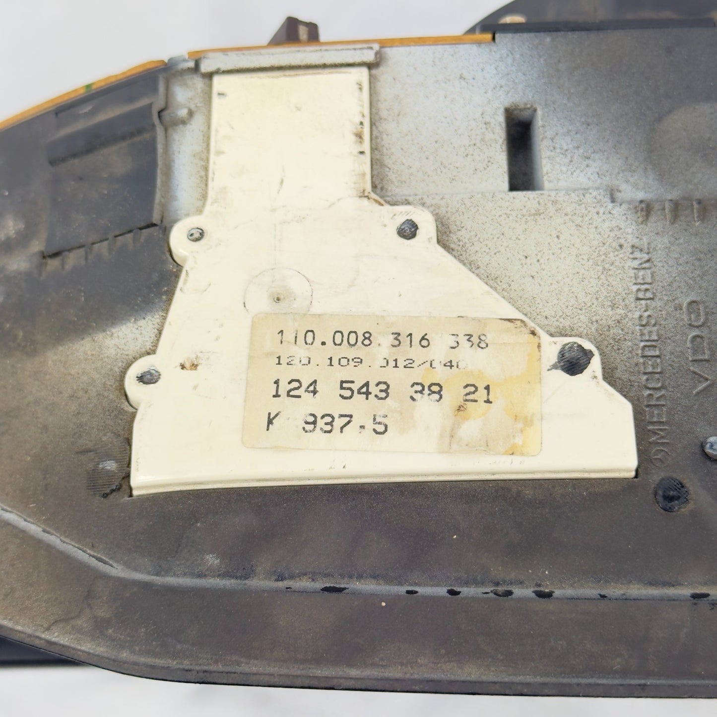 Mercedes W124 200D 200TD Tacho Kombiinstrument 180kmh Diesel A12454207664
