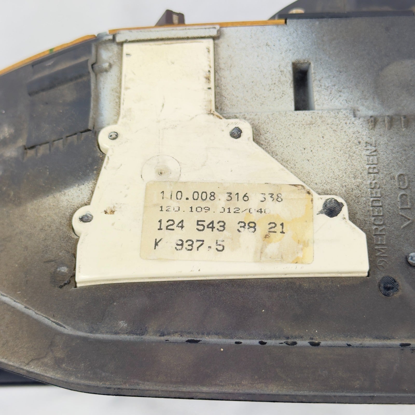 Mercedes W124 200D 200TD Tacho Kombiinstrument 180kmh Diesel A12454207664
