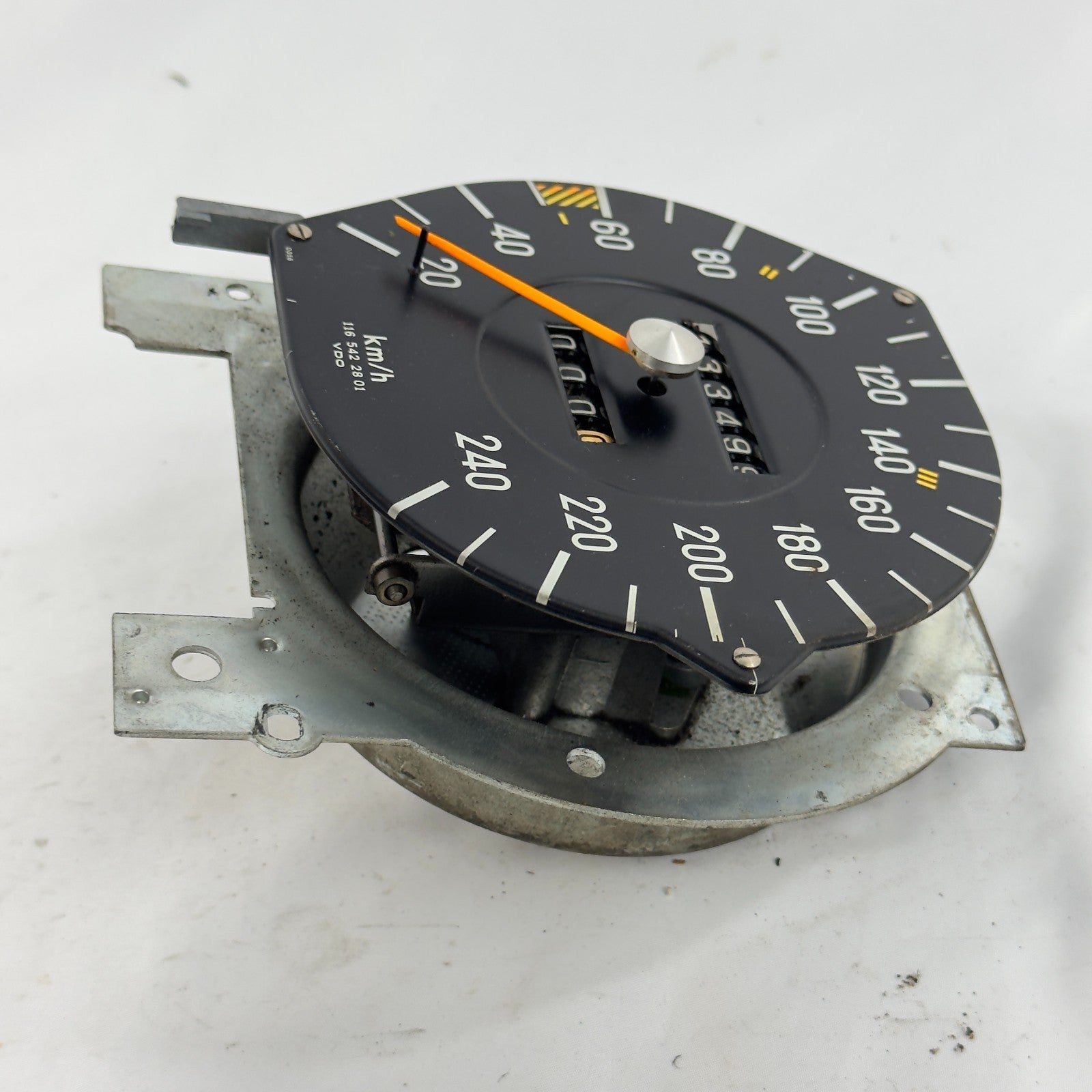 Mercedes W116 Tacho Tachometer Kombiinstrument 4 Gang R107 240kmh 11654228013