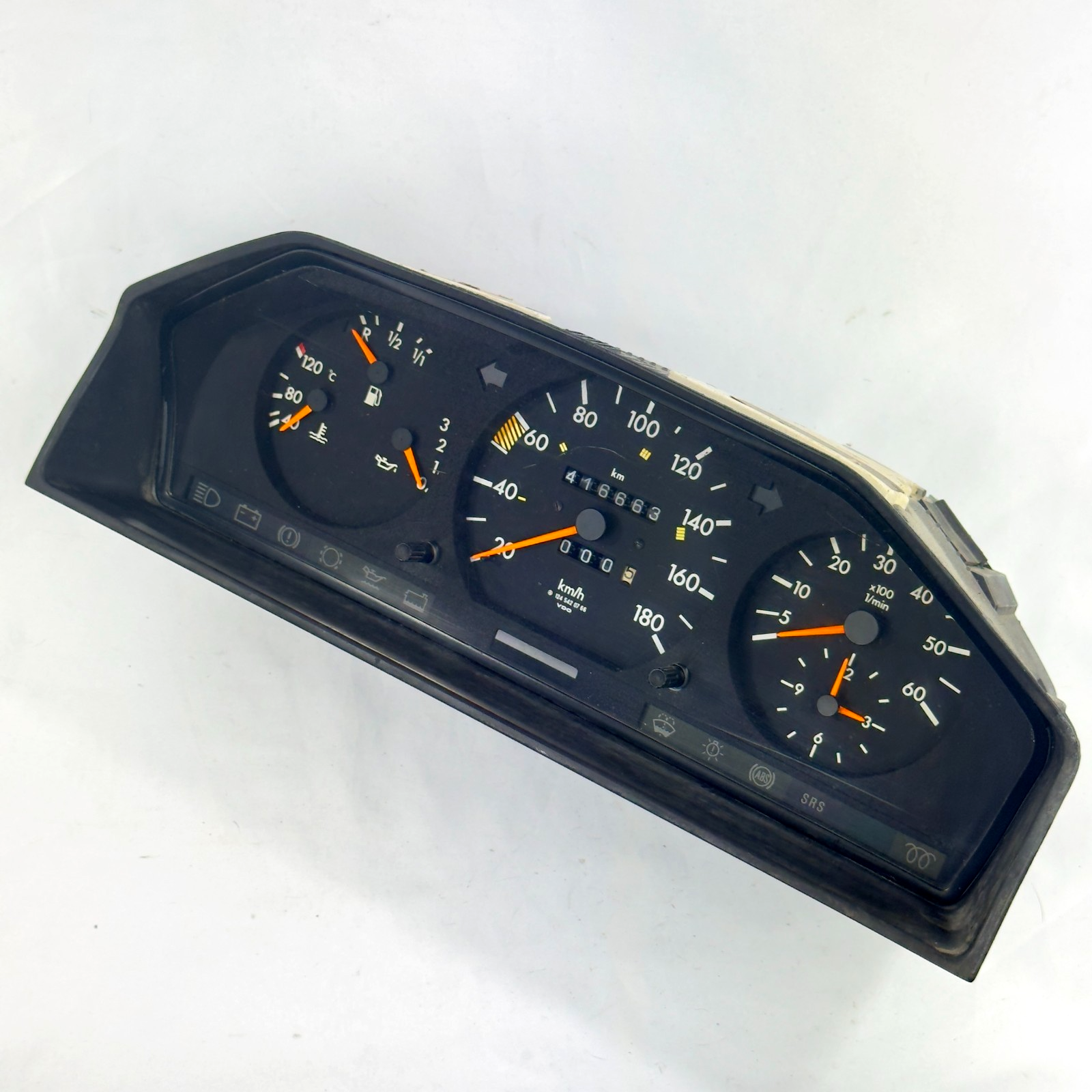 Mercedes W124 200D 200TD Tacho Kombiinstrument 180kmh Diesel A12454207662