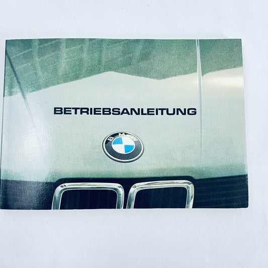 BMW 5er Betriebsanleitung Deutsch 1972 bis 1981 für 518 525i 520i 528i