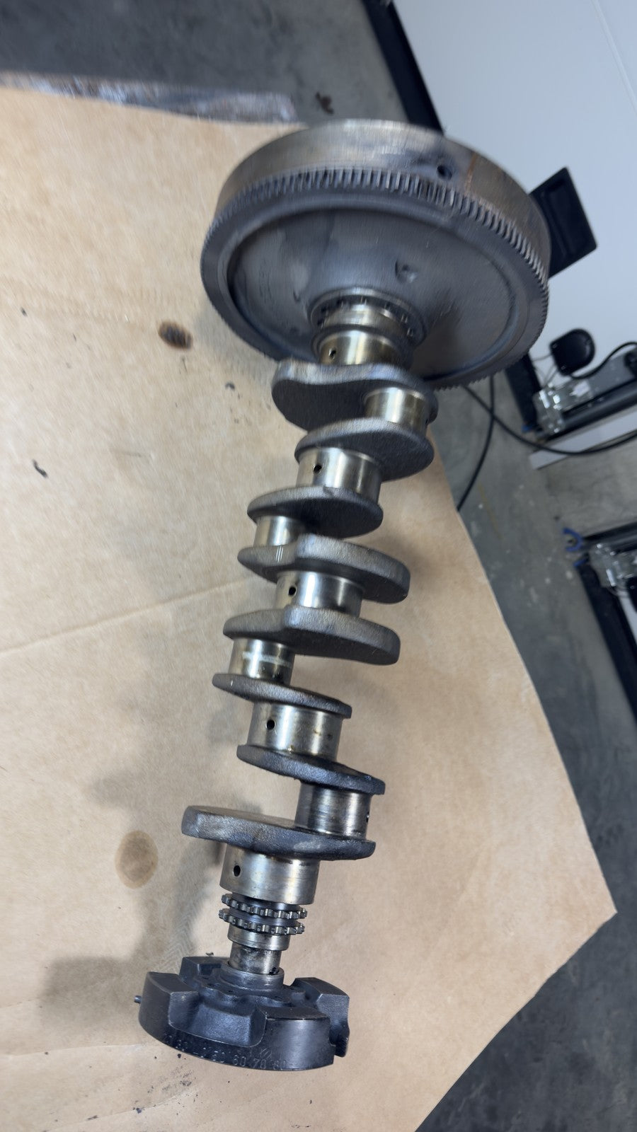Mercedes OM616 OM615 Kurbelwelle mit Schwungrad 240D – Bild 6