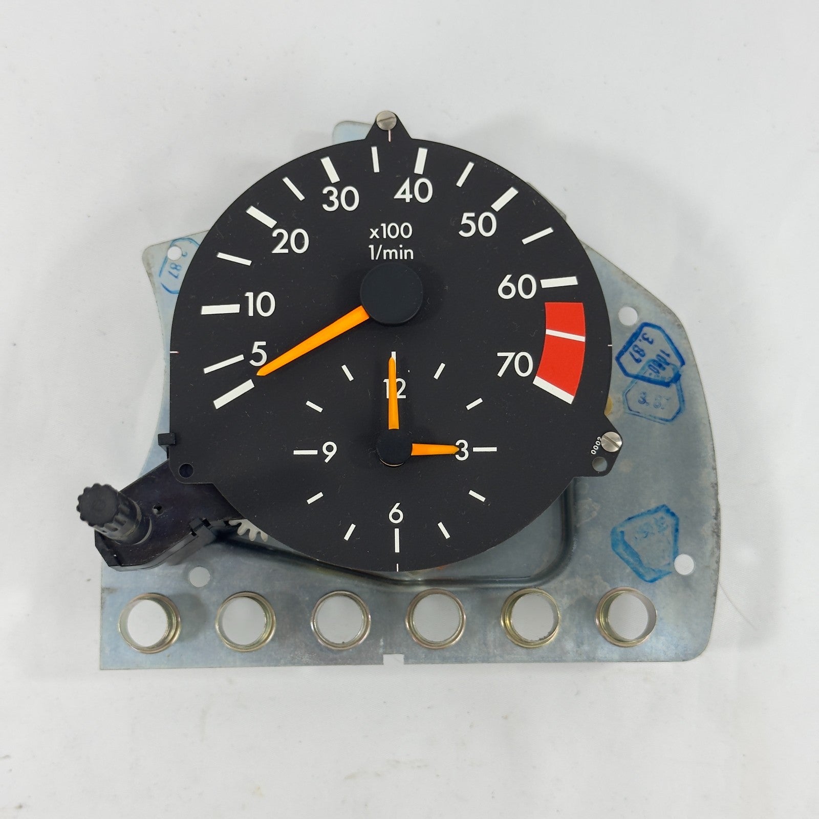 Mercedes W124 Drehzahlmesser 6Zyl Uhr Tacho Benzin DZM A12454201160