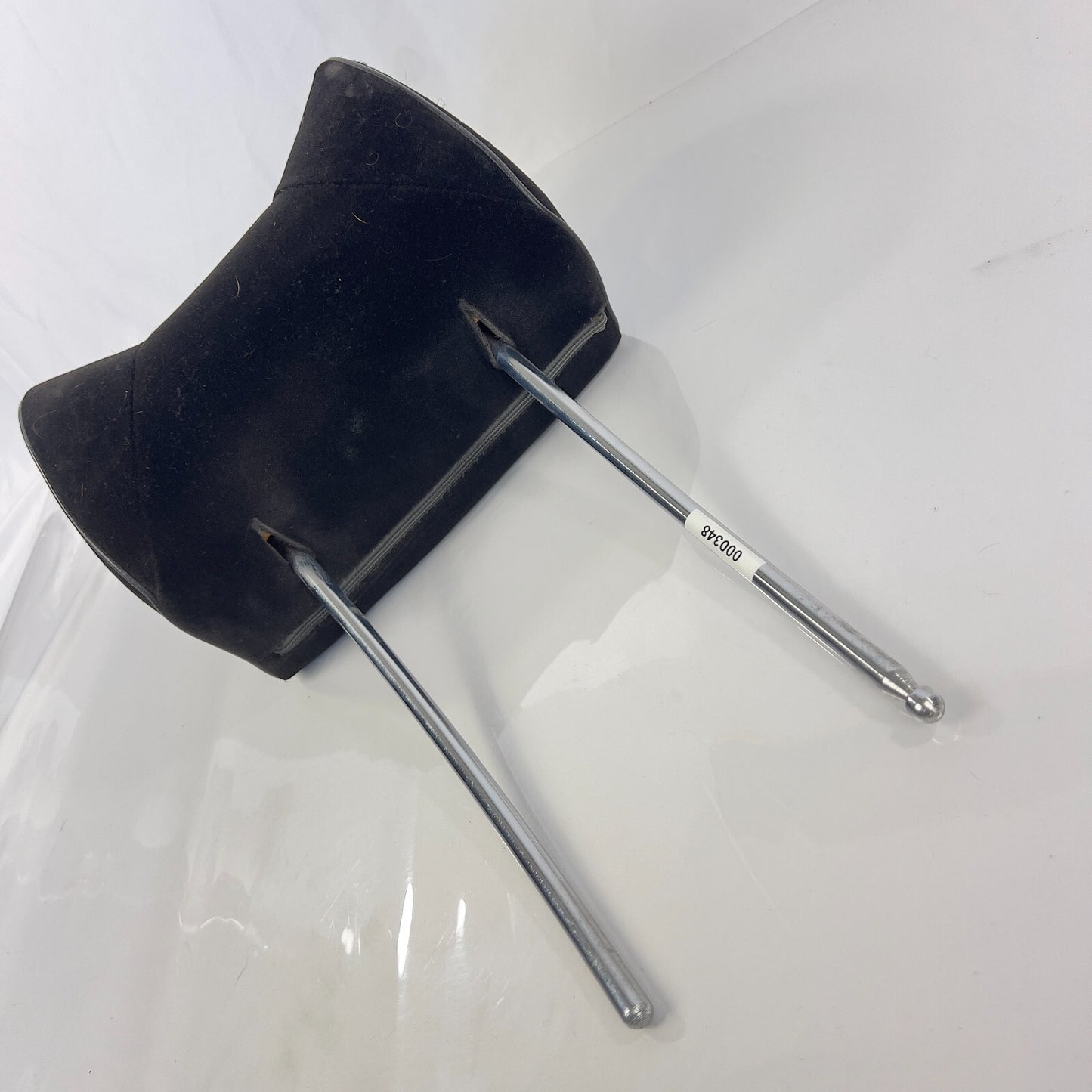 Mercedes Benz Kopfstütze Stoff Schwarz Fahrersitz Oldtimer A1089705550 – Bild 5