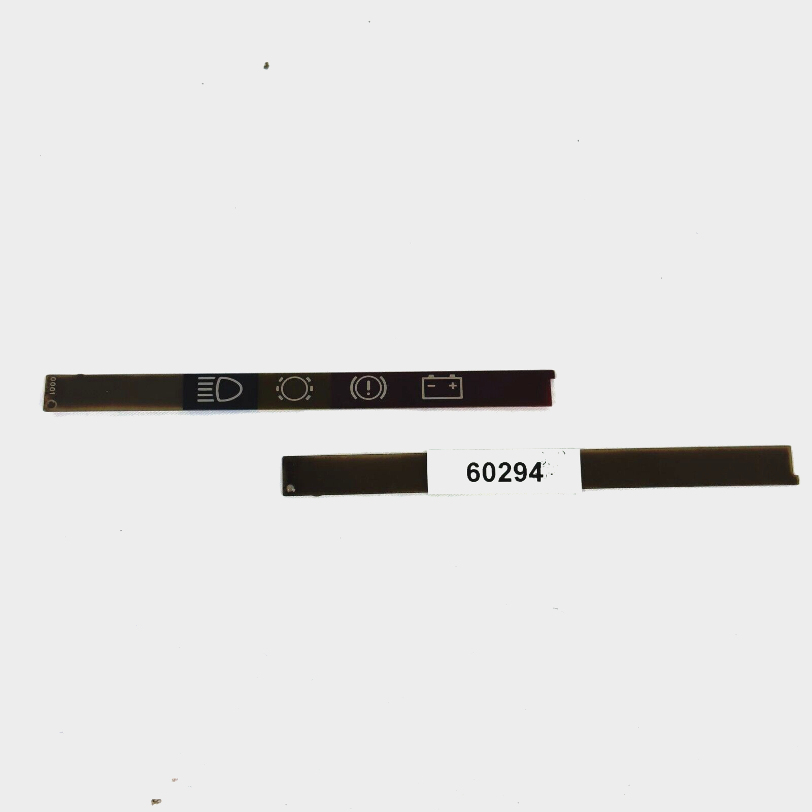 Symbolleiste Streifen Leiste Benzin Kombiinstrument Mercedes W201 A201540244 – Bild 2