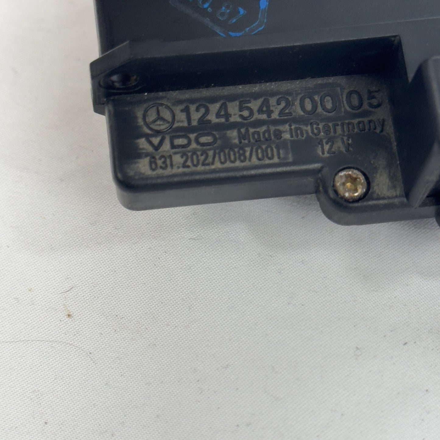 Mercedes W124 Außentemperaturanzeige ATA Tacho VDO 10Pin A12454200056