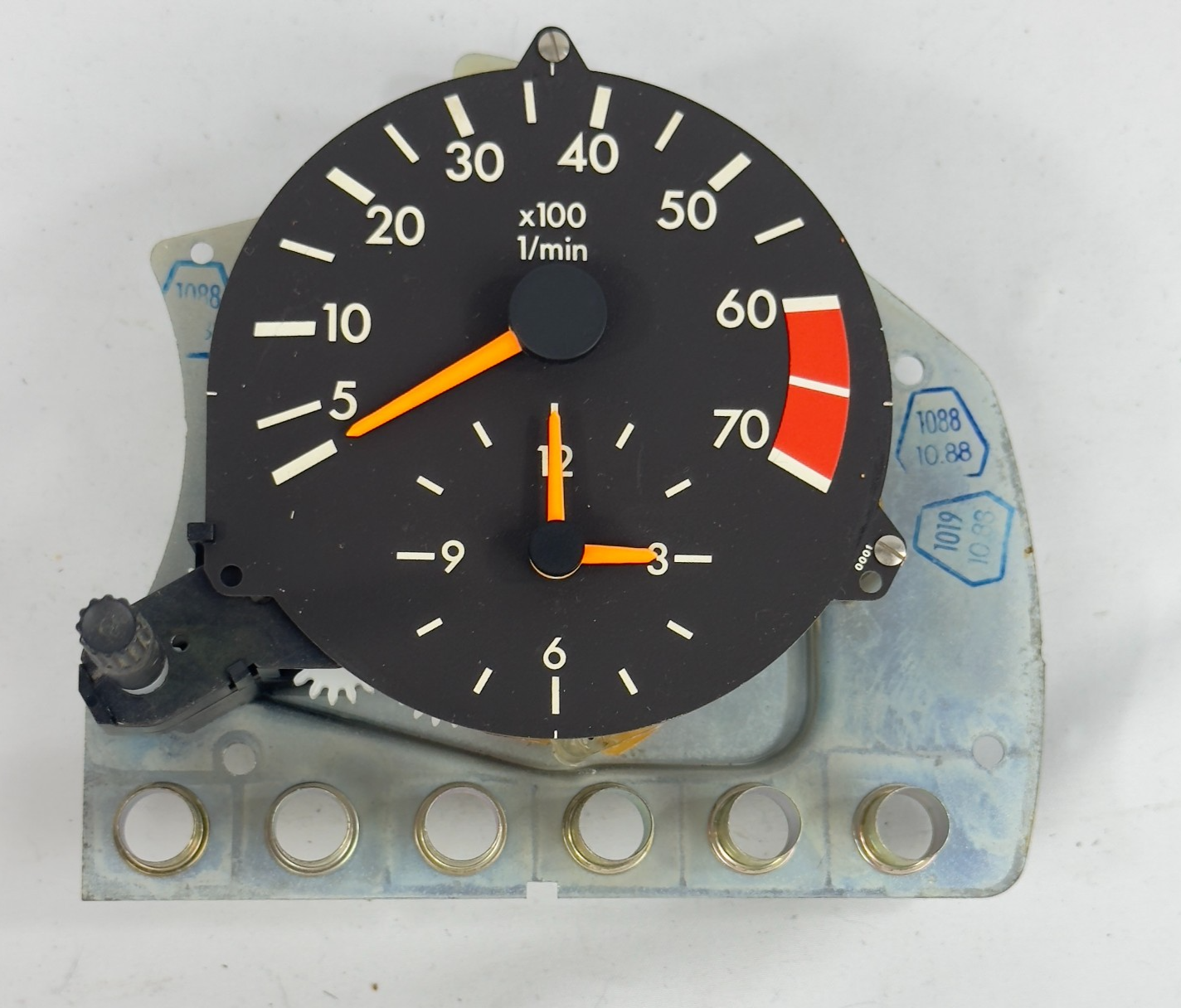 Mercedes W124 Drehzahlmesser Tacho Kombiinstrument Benzin Uhr VDO 12454200160