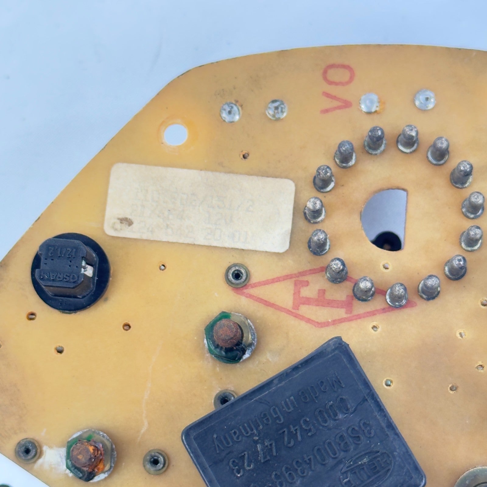 Mercedes W124 Tankanzeige Öldruck Tacho 260E 280E 200TE 230TE 300TE A12454220017