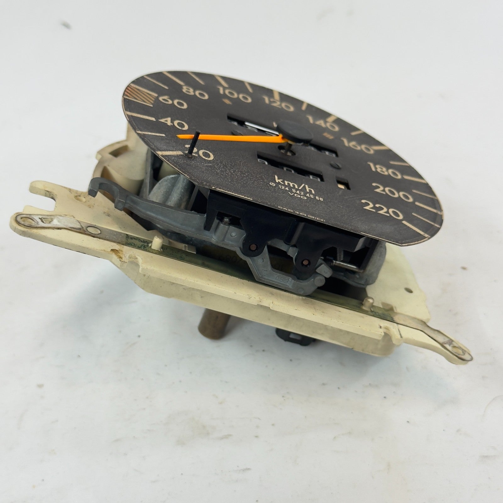 Mercedes W124 Tacho Tachometer 230TE 230CE 4 Gang 220kmh 12454245681