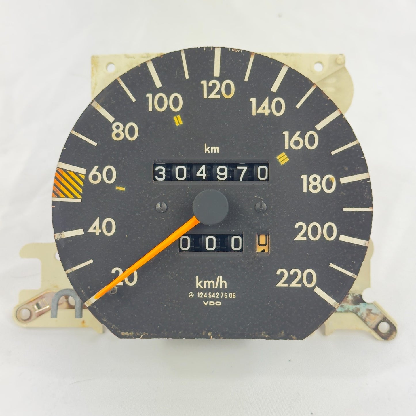 Mercedes W124 Tacho Tachometer 230E 230CE 220kmh 4 Gang Benzin A12454276060