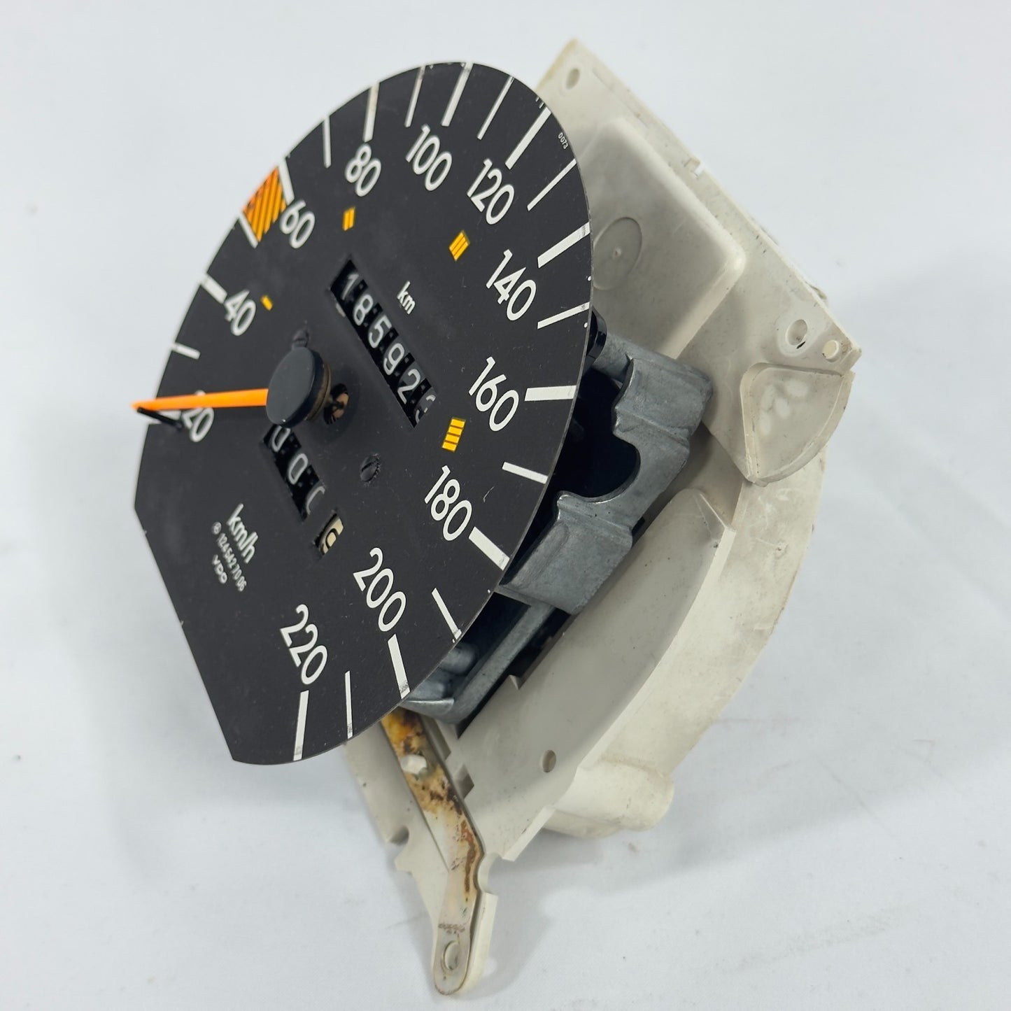 Mercedes W124 Tacho Tachometer 300D 5 Gang 220kmh Motometer 12454270061