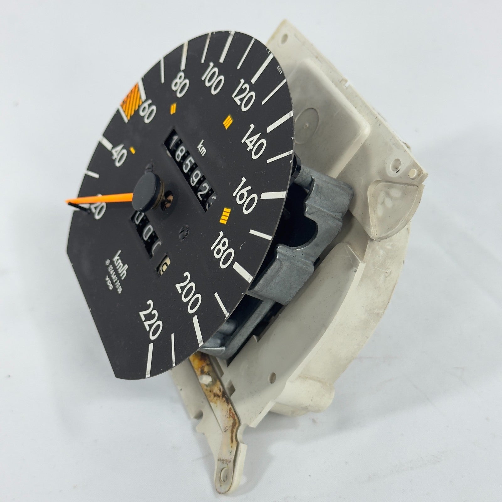 Mercedes W124 Tacho Tachometer 300D 5 Gang 220kmh Motometer 12454270061