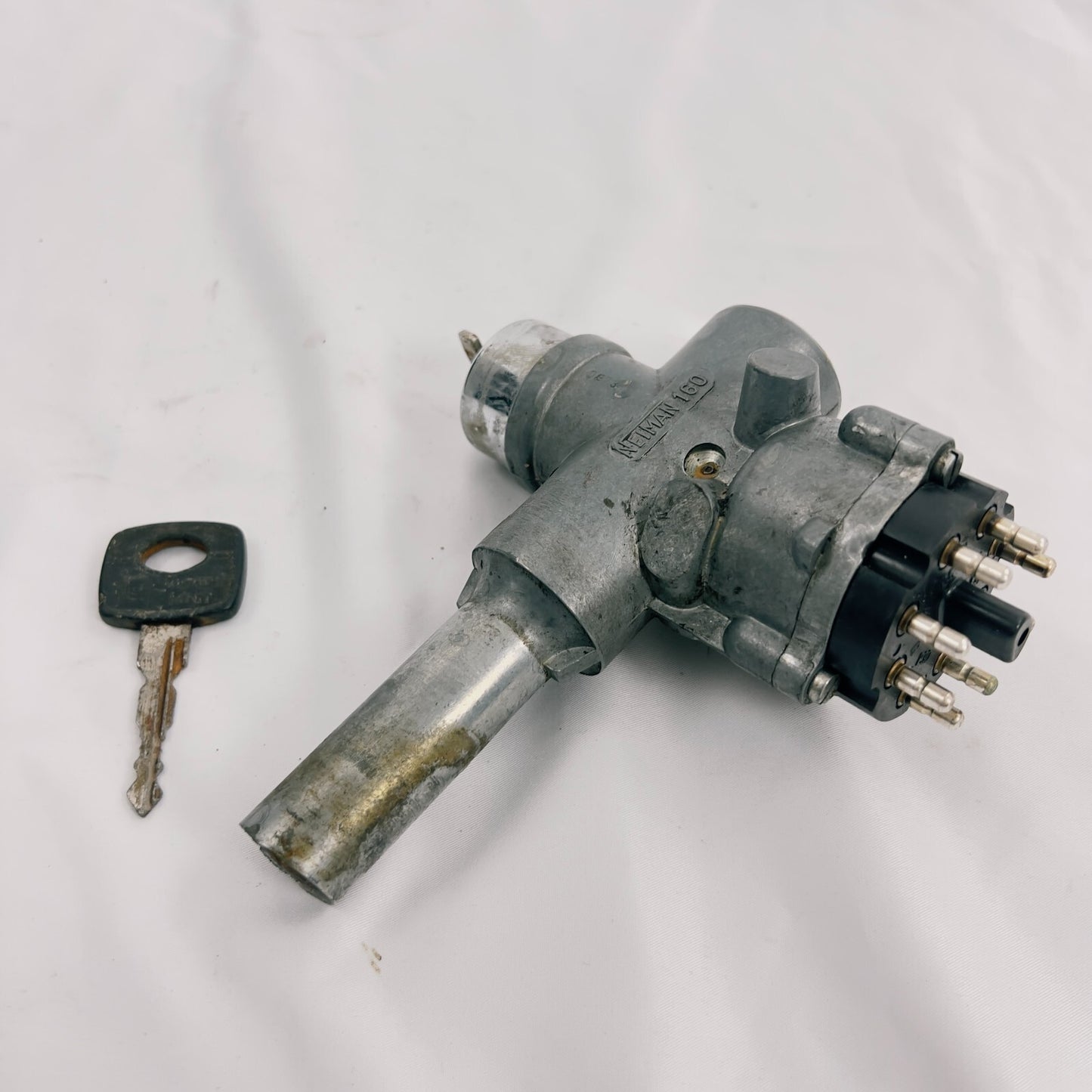 MercedesBenz W116 Zündschloss Lenkradschloss und Schlüssel Lenkung A1164621030 – Bild 5