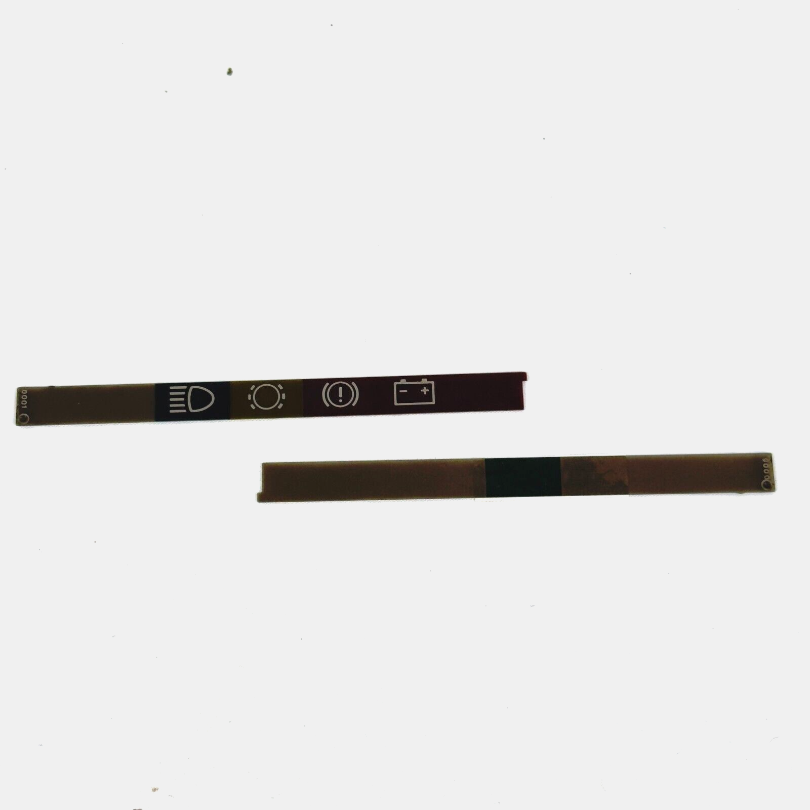 Symbolleiste Streifen Leiste Benzin Kombiinstrument Mercedes W201 A201540244 – Bild 1