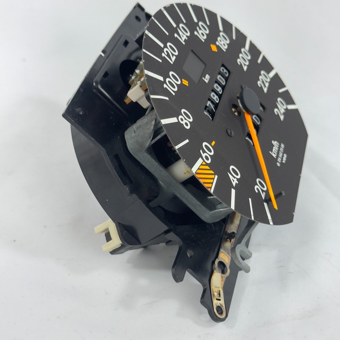 Mercedes W124 Tacho Tachometer 260E 280E 300TE 300E ASD 4 Gang 240kmh 12454225661