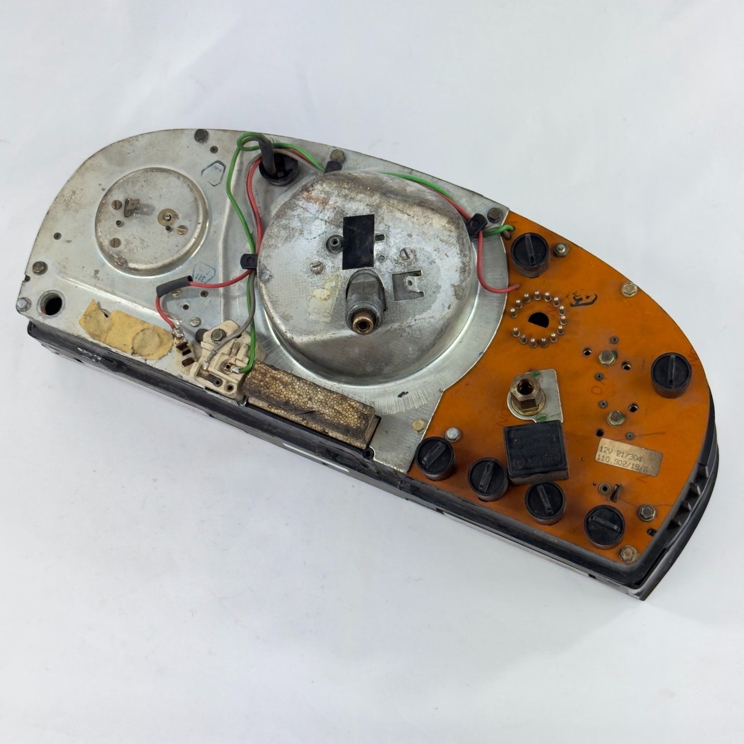 Mercedes W116 W107 Tacho Kombiinstrument Uhr Tankanzeige 240kmh VDO 11654228014