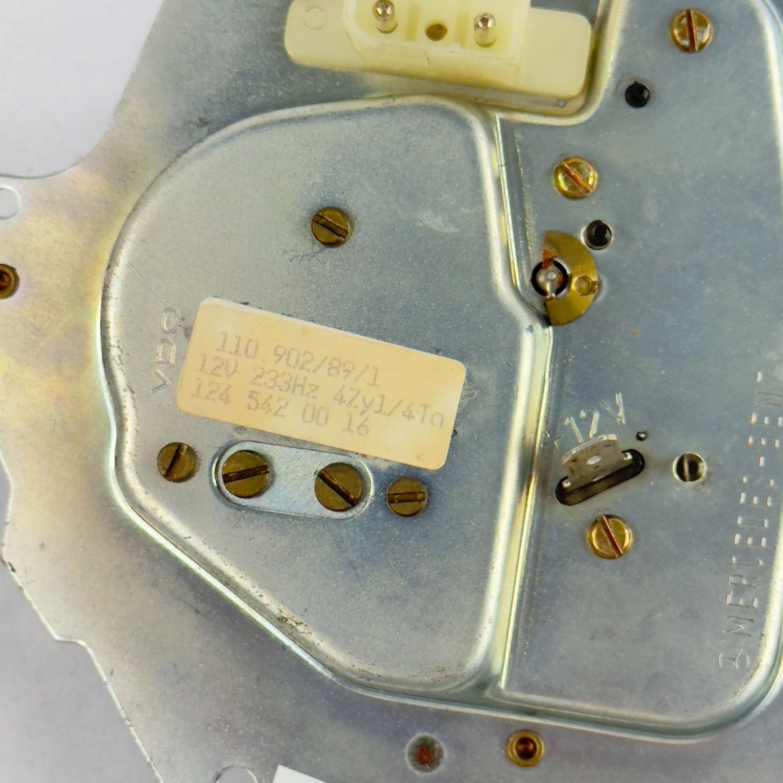 Mercedes W124 Drehzahlmesser Tacho Kombiinstrument Benzin Uhr VDO 12454200167