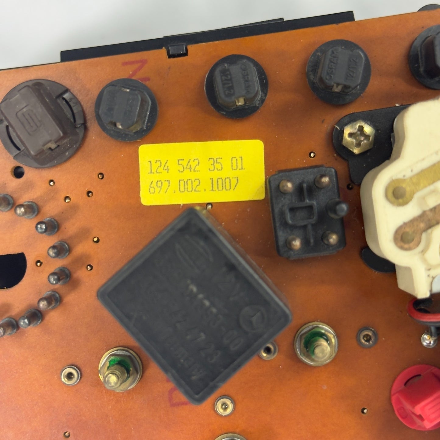 Mercedes W124 Tacho Kombiinstrument 200 200E 230TE 4 Zylinder ABS A12454247688