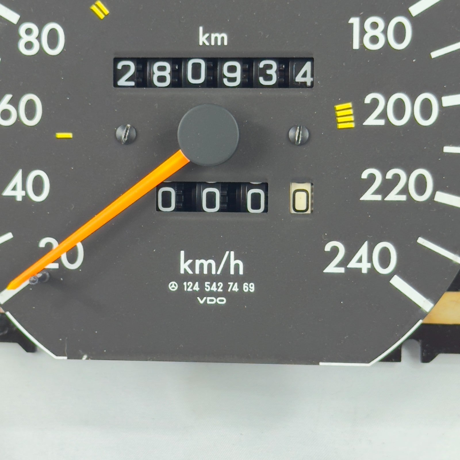 Mercedes W124 C124 Tacho Tachometer Benzin 200E 220 260 300 300 TE A1245427469 – Bild 4