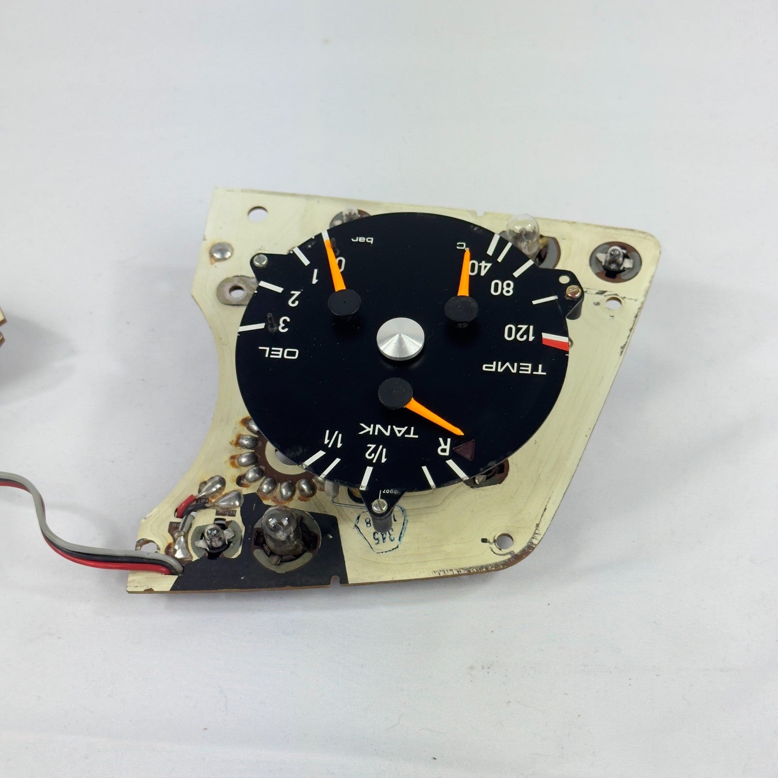 Mercedes W123 Tankanzeige Öldruck Tacho C123 S123 Original Tacho Kombiinstrument3